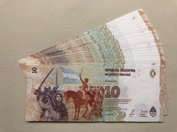 Argentina 10 pesos 2016 UNC P360a conmemorativo - Imagen 2
