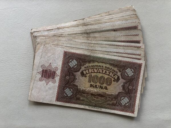 Croacia 100 kuna 1941 VF P4 velebit - Imagen 2
