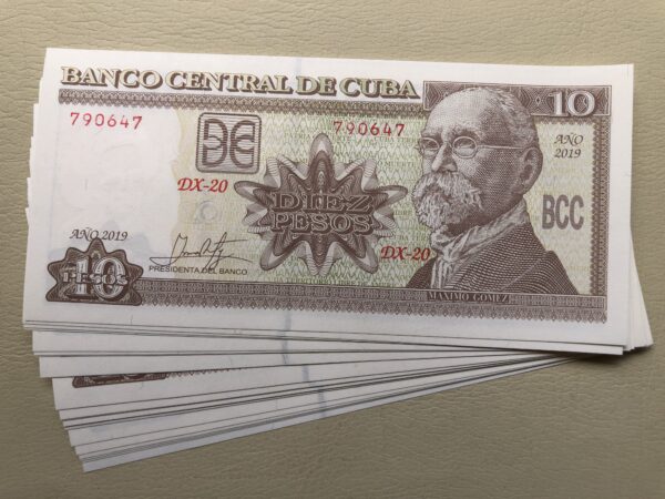 Cuba 10 pesos 2019 revolución cubana UNC P117u