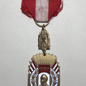 Peru, Condecoración / Orden El Sol del Peru, grado Caballero ca 1921.